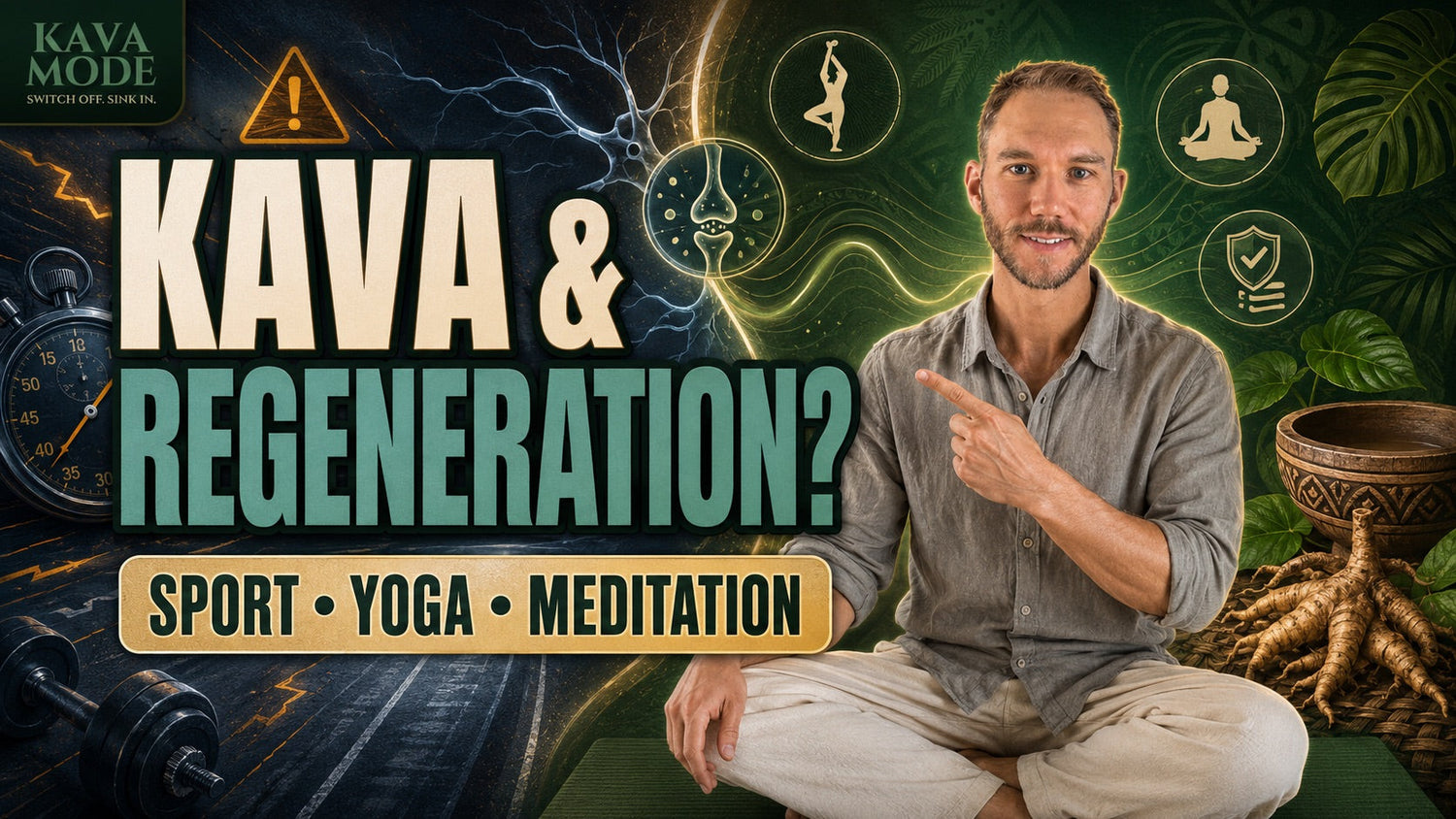 Kava im Sport, Yoga & Meditation: Fokus, Körpergefühl & Entspannung