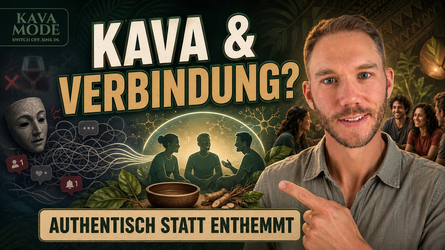 Kava und soziale Interaktion: Verbindung ohne Filter - Der natürliche Weg zu authentischen Beziehungen